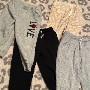 Lot of 4 Sweatpants